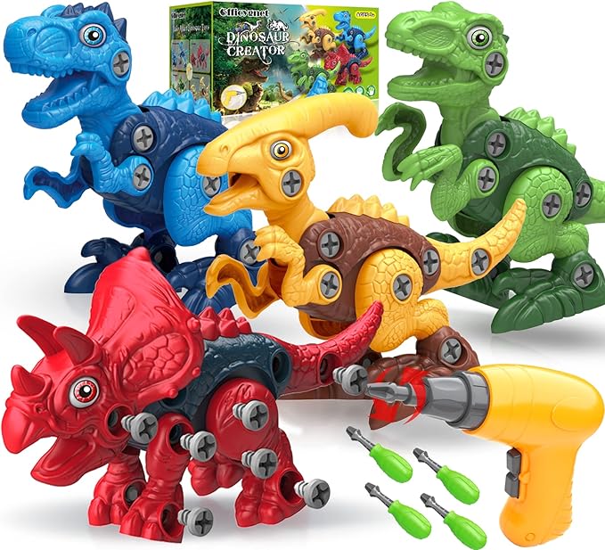Brightblocks™ - Dinosaur STEM Building Toy Set
