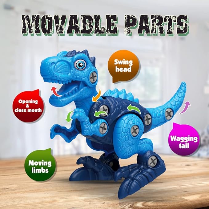 Brightblocks™ - Dinosaur STEM Building Toy Set