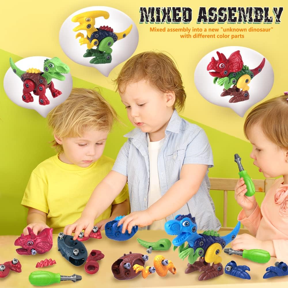 Brightblocks™ - Dinosaur STEM Building Toy Set