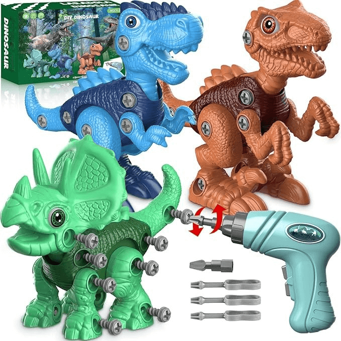 Brightblocks® Dinosaur STEM Toy Set for Kids