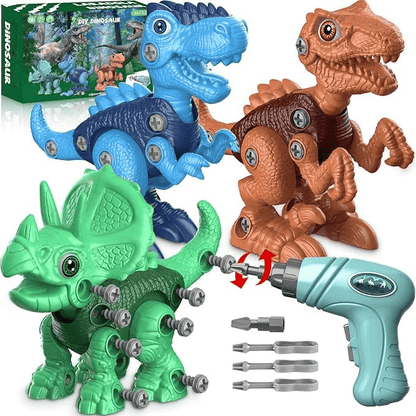 Brightblocks - Dinosaur STEM Toy Set for Kids